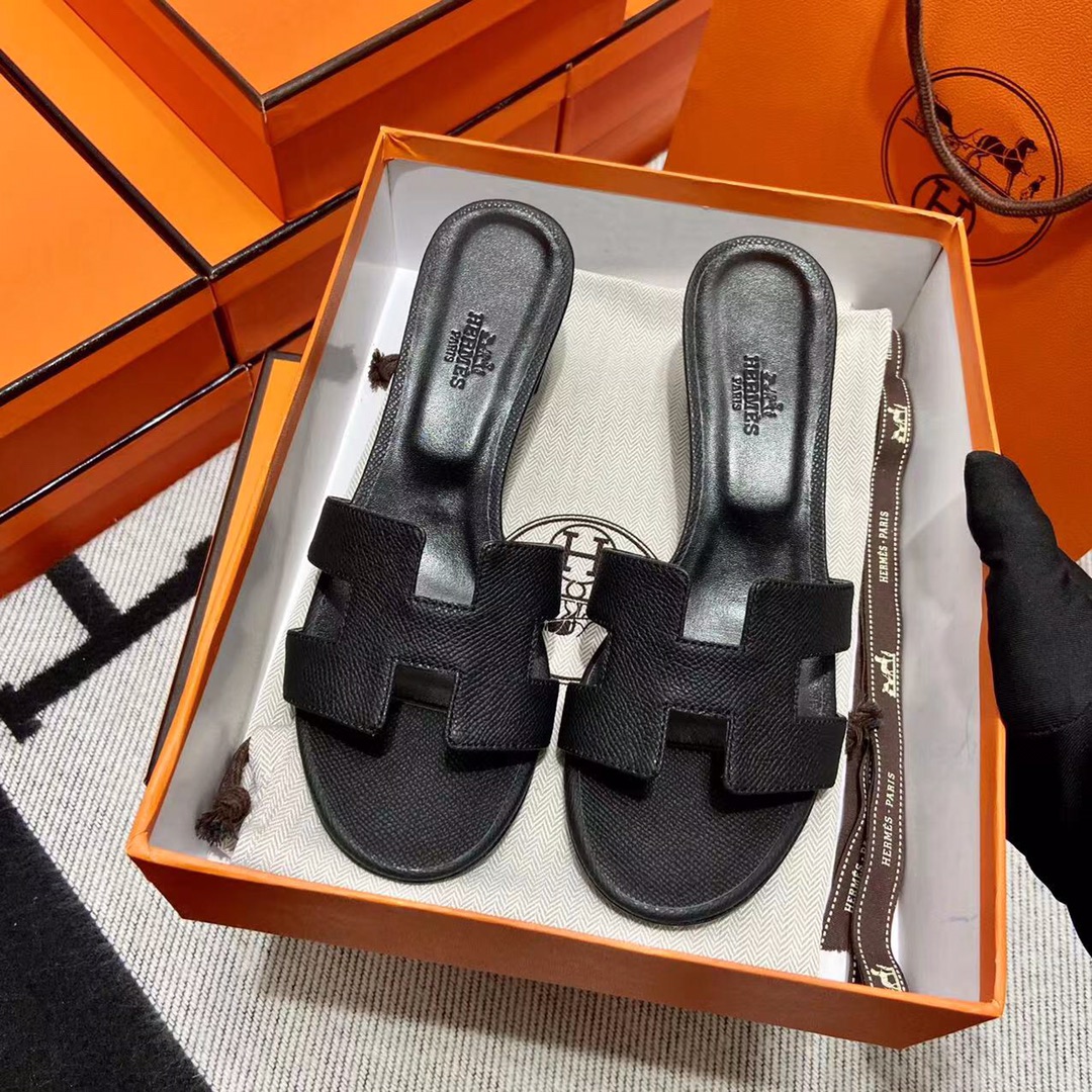 에르메스 올수공 오아시스 슬리퍼 샌들 앱송 47